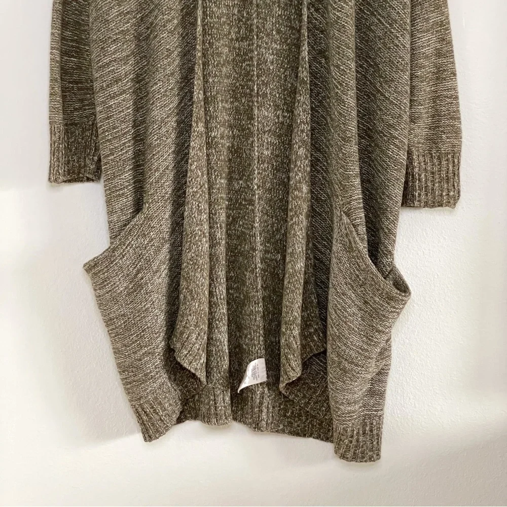 Anthropologie Sparrow Far From Whistler Longline Cardigan Sweater Moss Small